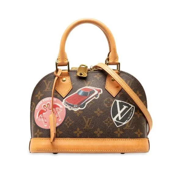 LOUIS VUITTON Brown Monogram Shoulder Bag - Picture 2 of 11